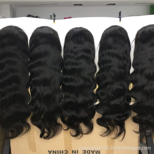 cheap wholesale 100% Human raw virgin remy Hair brazilian Peruvian straight curly for black Women Lace closure Front Wigs vendor